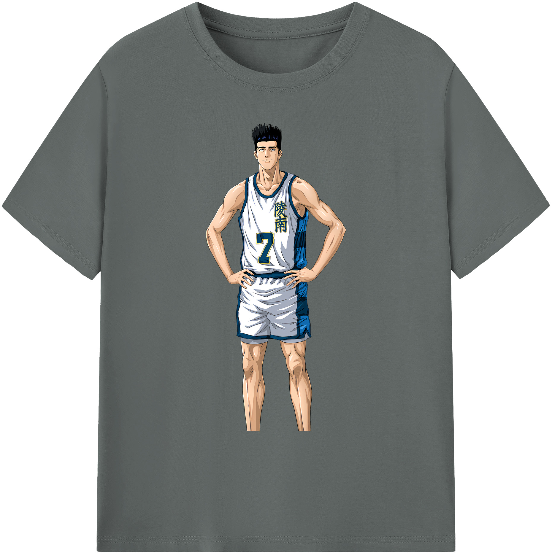 （画像用） SLAM DUNK／スラムダンク 綿100％ メンズ半袖Tシャツ｜肌触りやわらか＆通気性